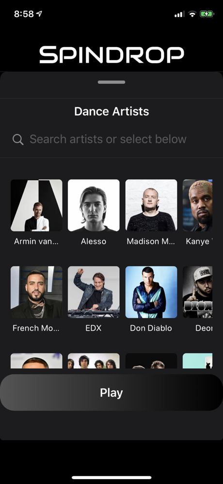 Select a Playlist